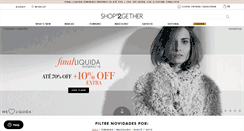 Desktop Screenshot of mariabonita.shop2gether.com.br